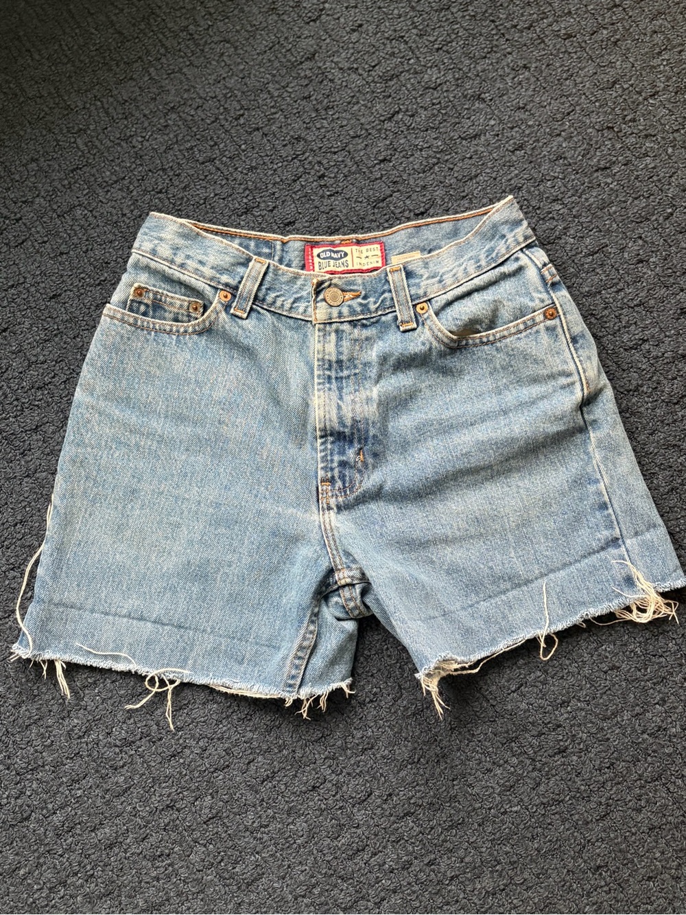 Vintage Old Navy Light Blue Denim Cutoff Shorts